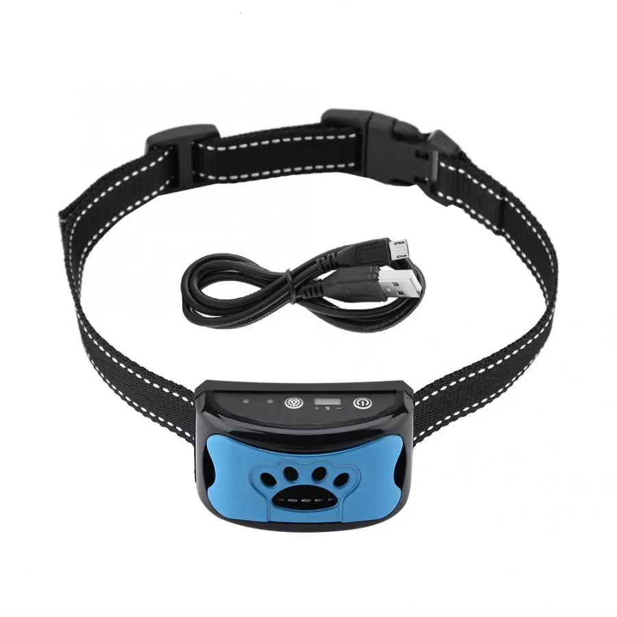 Dog Training Collar: Rechargeable Anti-Barking Control Device with Barking Detection  petlums.com Default Title  