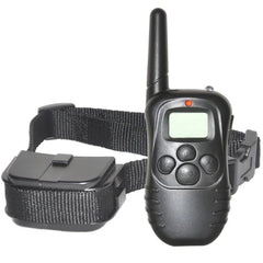 Pet Dog Anti Bark Training Collar with LCD Display Shock Control - Effective Remote Training