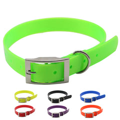 Nylon Dog Collar & TPU Leash Set: Stylish, Waterproof, Adjustable Sizes & Colors
