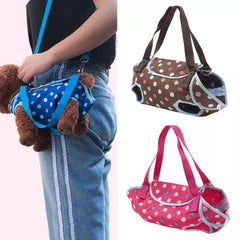 Small Dog Pet Carrier Backpack: Cozy Breathable Sling Bag for Outdoor Travel