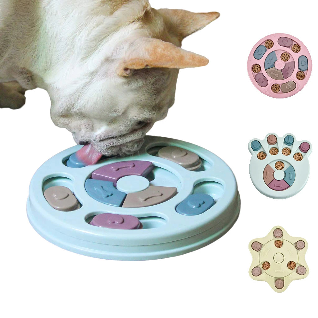 Interactive Dog Puzzle Toy: Engage, Train, Bond & Feed - Safe & Durable Material  petlums.com   