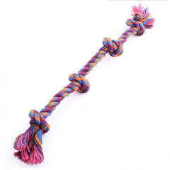 Dog Rope Chew Toy: Grind Tooth Cleaning Fun & Durable