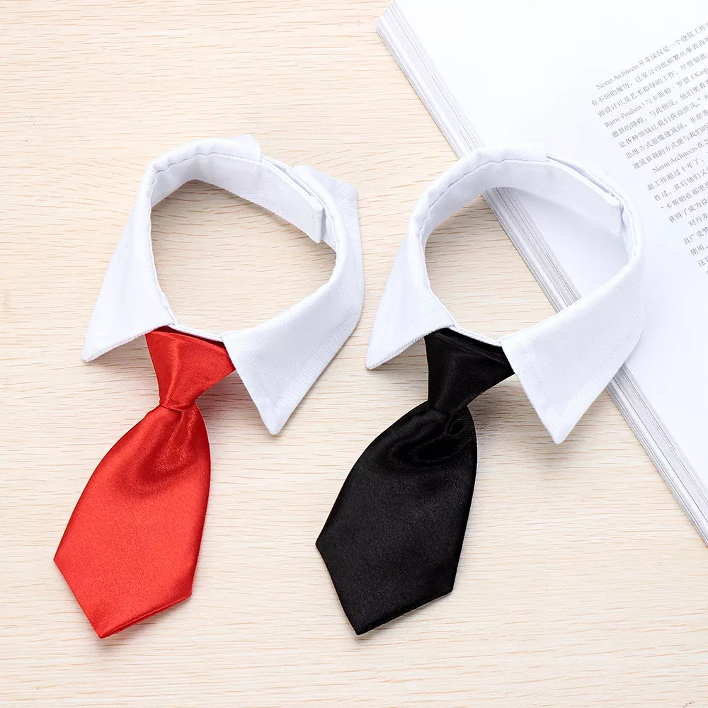 Cotton Adjustable Pet Necktie for Cats & Dogs: Stylish Formal Bow Ties  petlums.com   