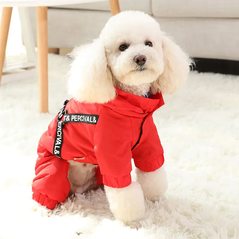 Winter Warm Dog Jacket for Small to Medium Dogs: Stylish & Cozy Pet Coat  petlums.com   