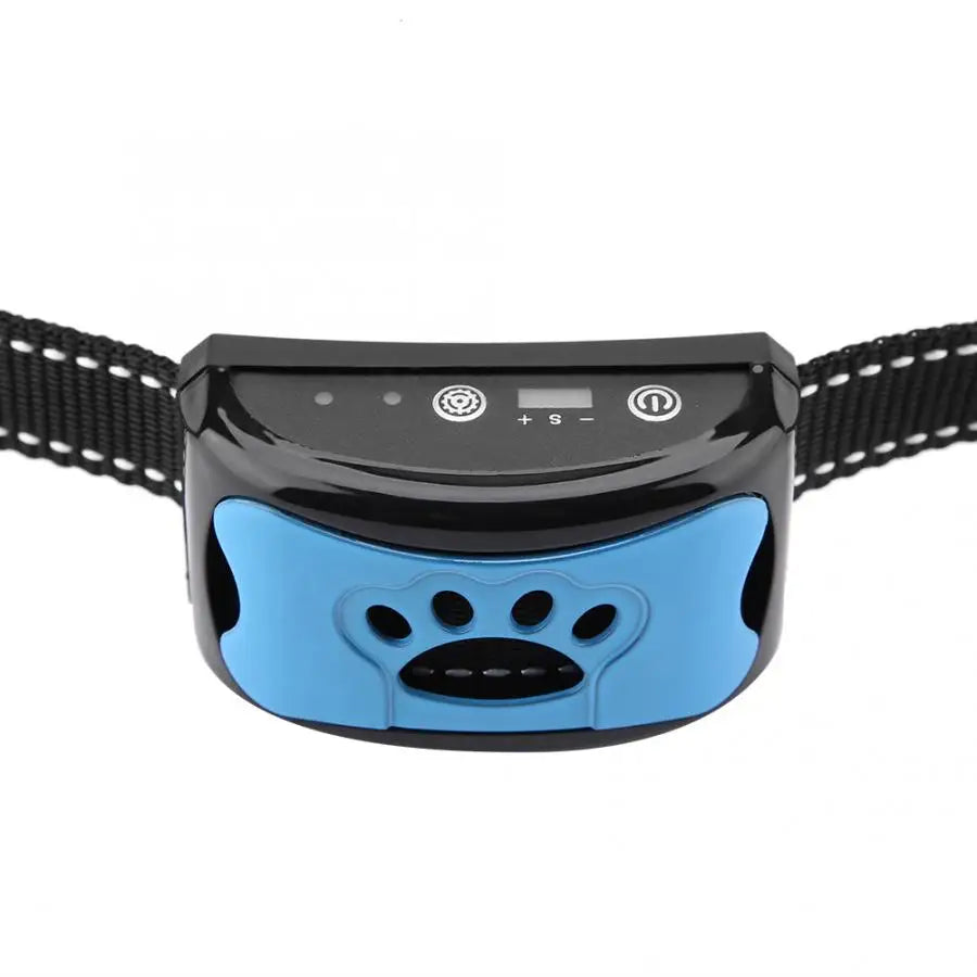 Dog Training Collar: Rechargeable Anti-Barking Control Device with Barking Detection  petlums.com   