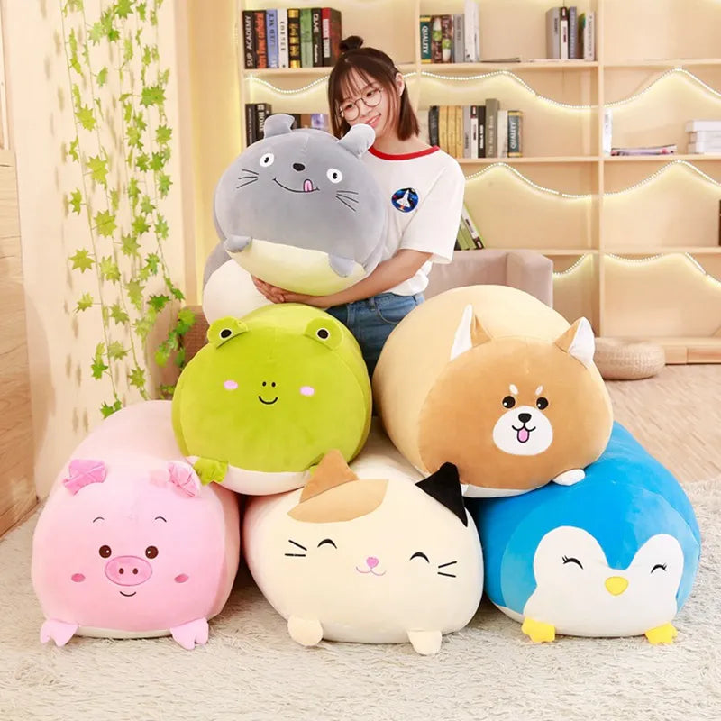 Soft Animal Cartoon Pillow Cushion Collection - Cute Plush Toy Kids Gift  petlums.com   