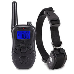 Electronic Dog Training Collar: Advanced Remote LCD Screen Rechargeable Pet Collar