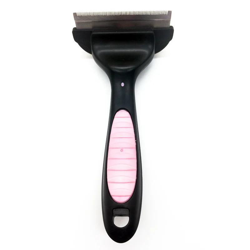 Pet Hair Grooming Comb for Dogs & Cats: Effortless Hair Removal & Shedding Control  petlums.com   
