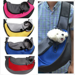 Pet Dog Cat Puppy Carrier Sling Mesh Travel Tote Shoulder Bag
