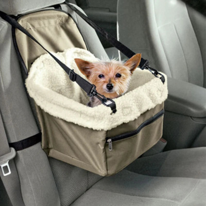 Pet Carrier Car Seat: Safe Transportation for Dogs Cats - Secure, Cozy, Convenient  petlums.com   