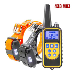 Electric Dog Training Collar with Remote Control and LCD Display