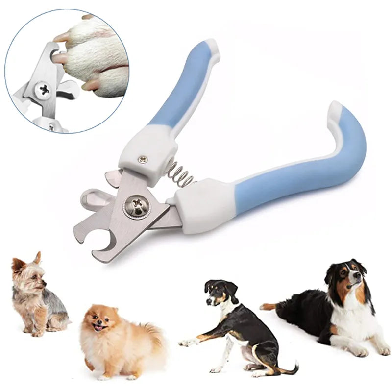 Pet Nail Clippers: Ergonomic Labor-Saving Grooming Tool for Cats, Dogs - Home Pet Supplies  petlums.com   