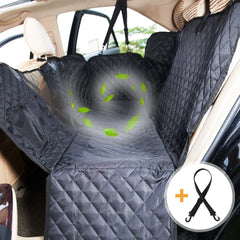 Pet Transport Hammock Cat Dog Car Seat Cover: Waterproof Backseat Protector & Front Seat Cover