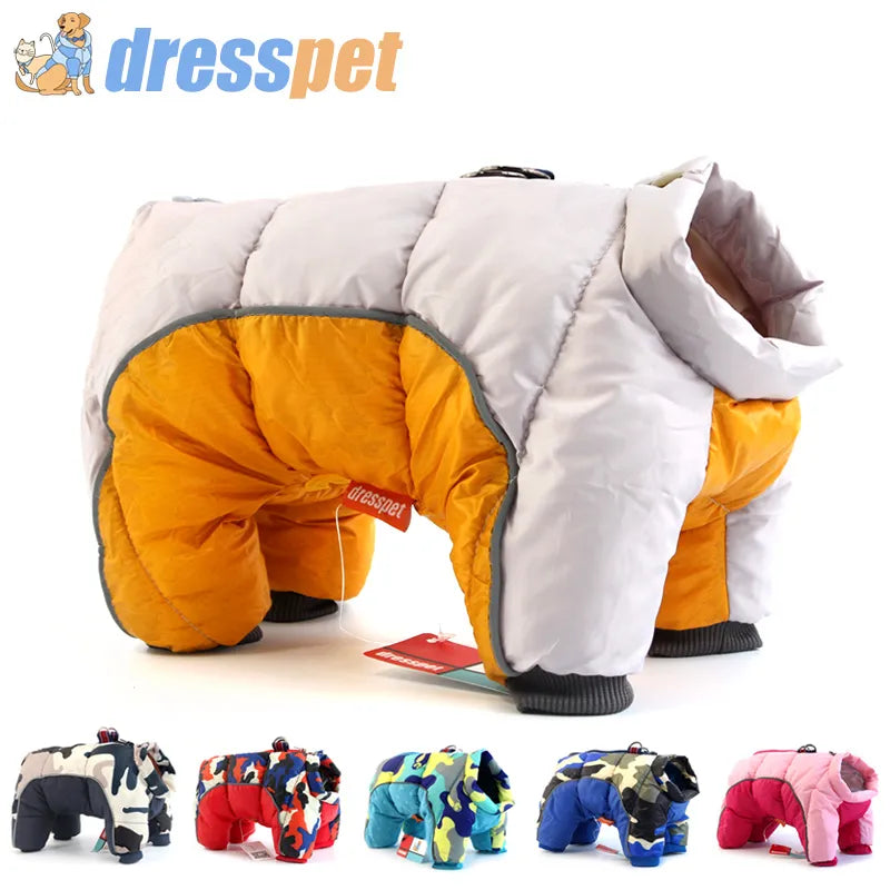 Cozy Winter Jacket for French Bulldog: Stylish & Warm Coat for Small Dogs  petlums.com   