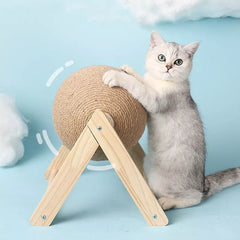 Cat Scratching Rope Ball Toy for Kittens and Cats: Furniture Protection & Attract Attention