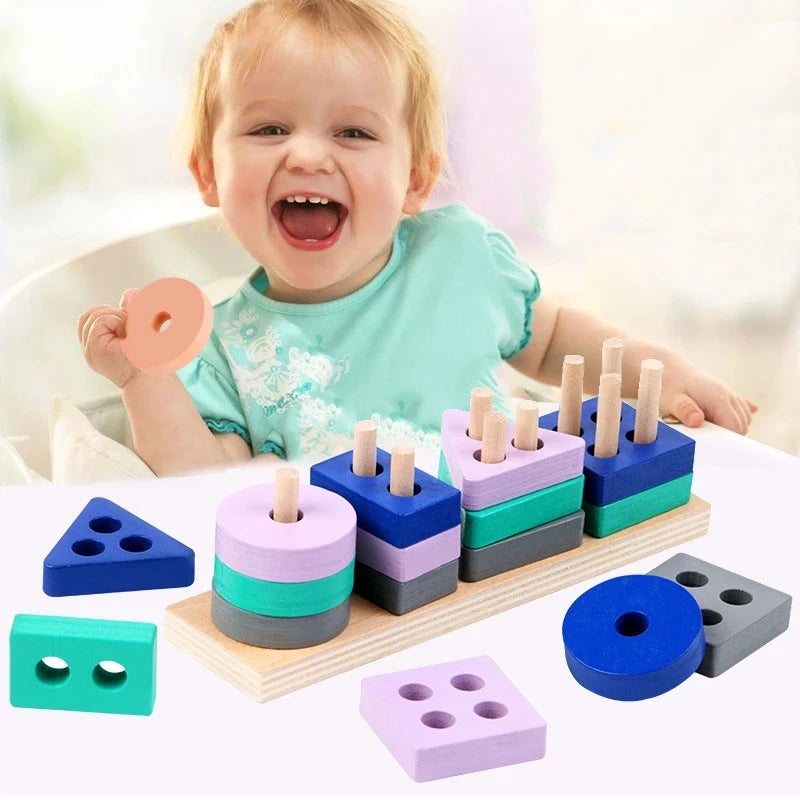 Montessori Wooden Puzzles: Educational Transportation Theme Toys  petlums.com   