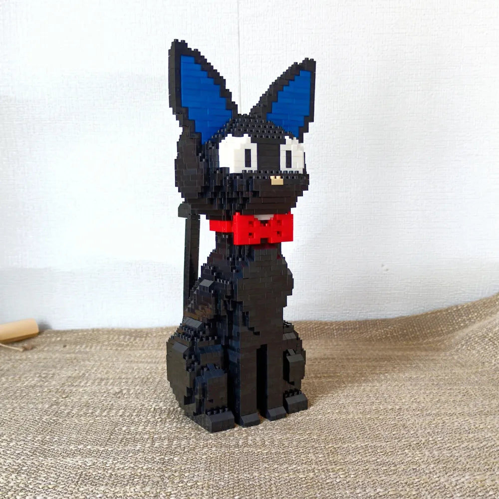Squirrel Shiba Inu Black Cat Pet Style Building Blocks Toy Kit  petlums.com   