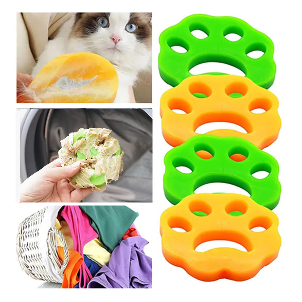 Pet Hair Removal Silicone Sticker Clothing Dust Remover SEO: Lint Catcher, Washable, Reusable, Remover Brush, Sticky  petlums.com 1pc random  