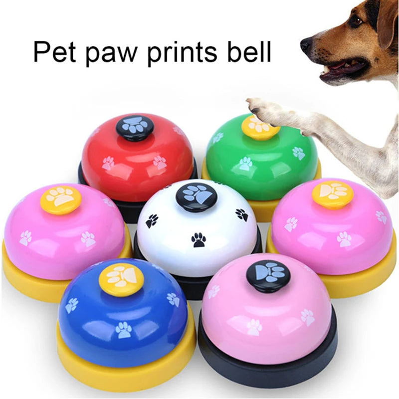 Pet Training Bell: Interactive Toy for Dog & Cat Training, Feeding Reminder  petlums.com   