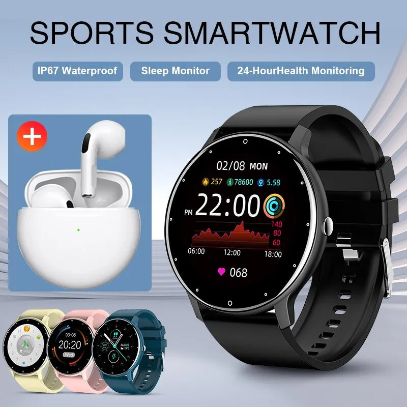 LIGE Smart Watch: Advanced Fitness Tracker & Heart Rate Monitor  petlums.com   