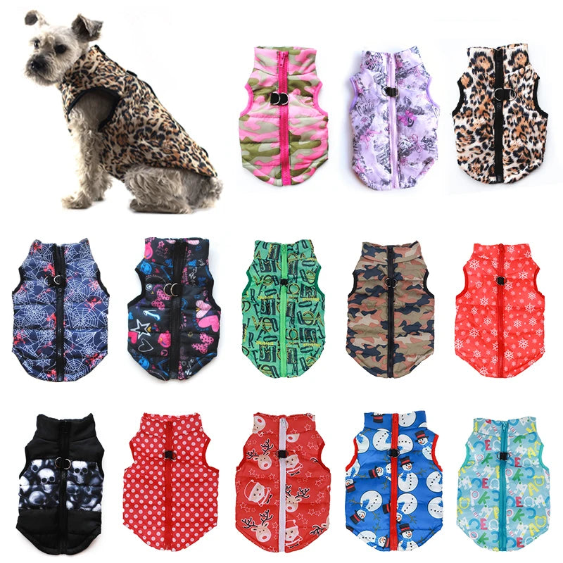 Winter Chic Dog Jacket: Cozy and Stylish Pet Outerwear for Small Breeds  petlums.com   