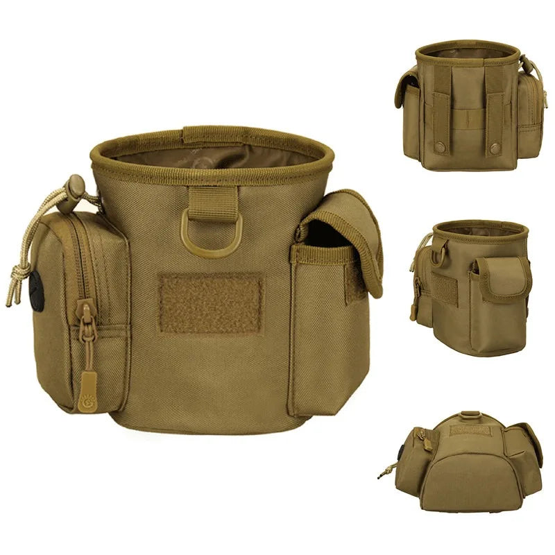 Portable Dog Treat Bag: Durable Outdoor Training Pouch with Large Capacity for Pet Supplies  petlums.com   
