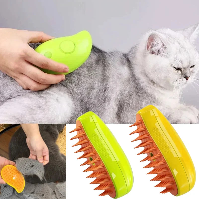 Cat Electric Steam Spray Water Kitten Pet Hair Grooming Comb  PetLums.com   