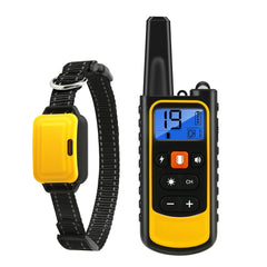 Electric Dog Training Collar: Remote Waterproof Rechargeable Beep Shock Vibration Anti Bark - Train with Confidence!