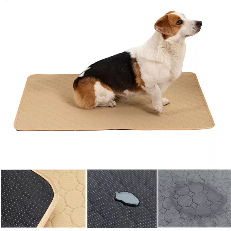 Dog Diaper Mat: Waterproof Reusable Training Pad & Car Seat Cover  petlums.com   