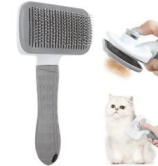 Pet Hair Grooming Brush for Long Hair Dogs - Efficient Hair Removal & Care