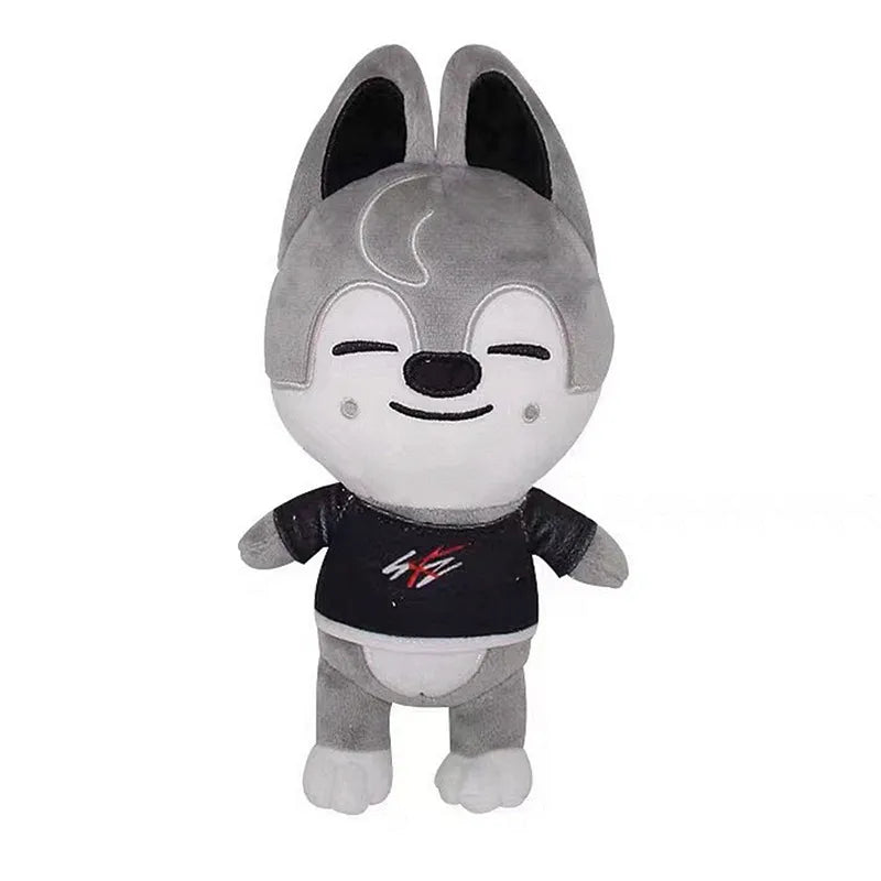 Skzoo Wolf Chan Plush: Adorable Cartoon Stuffed Animal for Fans  petlums.com   
