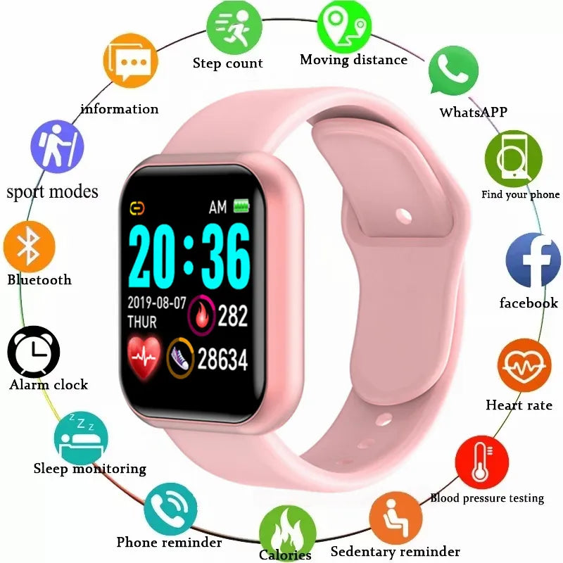 Smart Life Assistant Fitness Tracker Bluetooth Smartwatch  petlums.com   