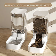 HOOPET Automatic Pet Feeder & Water Bowl Set