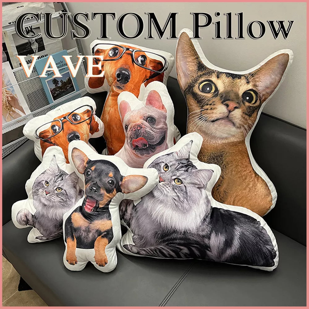 Pet Custom Photo Pillow: Handmade Soft Plush Cushion for Pet Lovers  petlums.com 15CM(Key Chain)  