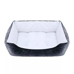 Pet Plush Calming Sofa Bed for Small Medium Dog Cat - Waterproof & Washable