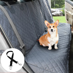 Dog Car Seat Cover: Waterproof Heavy Duty Backseat Protection for Large Dogs
