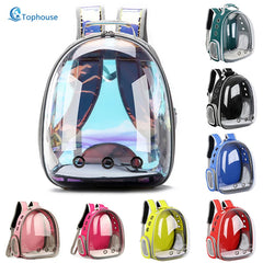 Breathable Cat & Dog Travel Backpack with Transparent Space