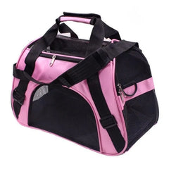 Cat and Dog Travel Carrier Bag: Mesh Breathable Handbag for Small Pets