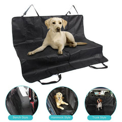 Waterproof Dog Seat Cover with Hammock: Pet Travel Mat for Car Safety & Comfort