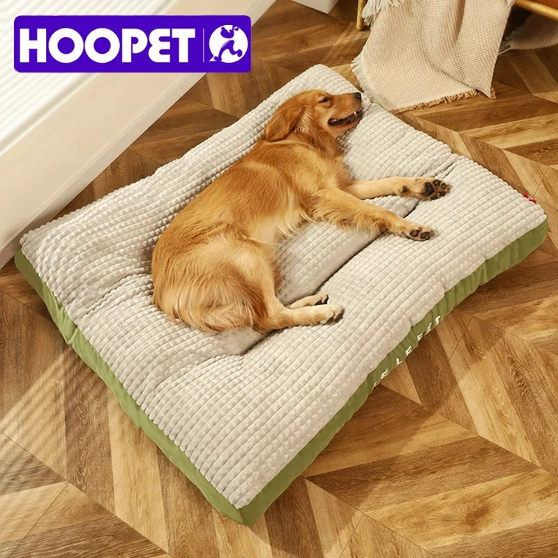 Warm Fleece Pet Bed: Cozy Mat for Small Medium Large Dogs  petlums.com   