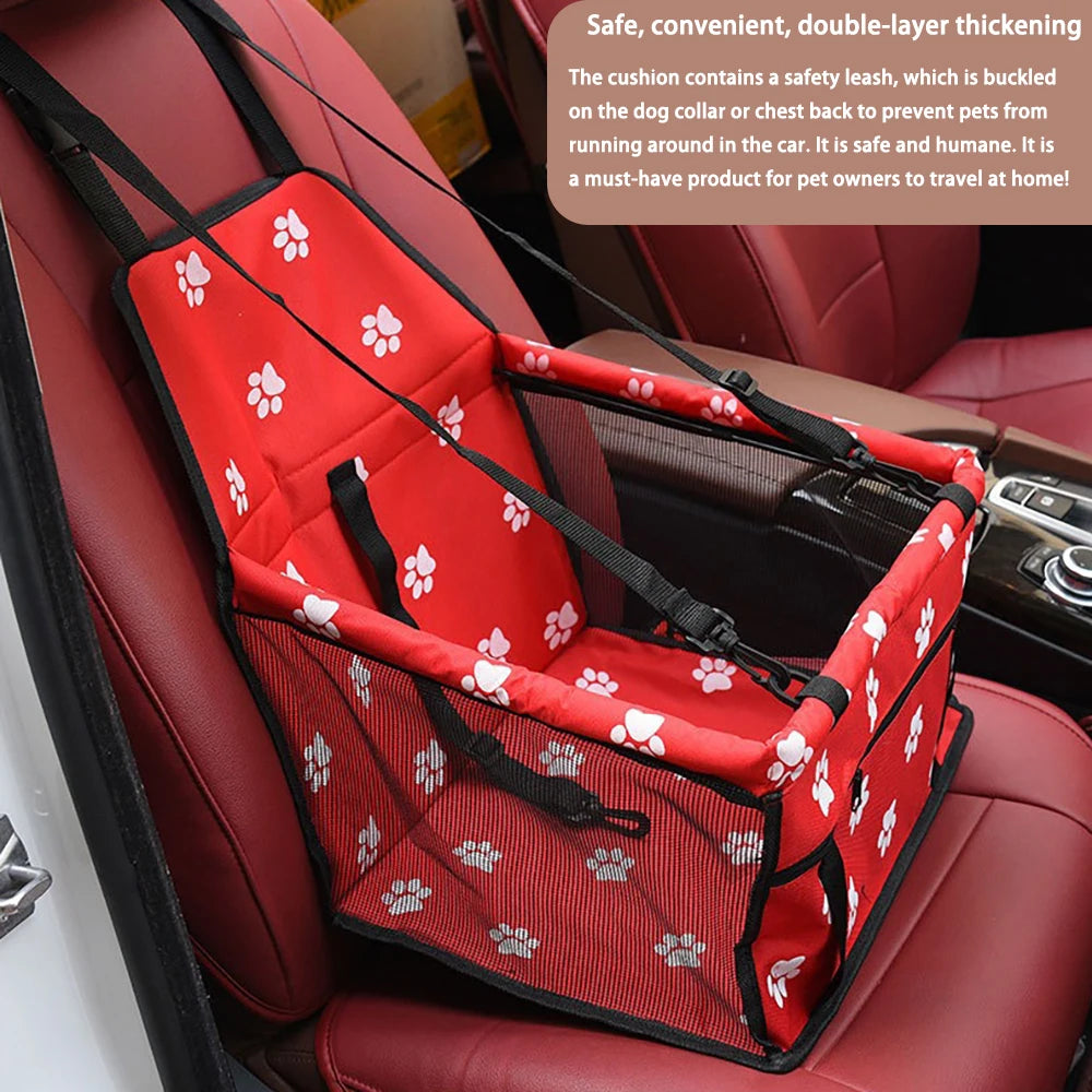 Pet Dog Car Carrier Seat Bag: Secure Travel for Cats & Dogs  petlums.com   