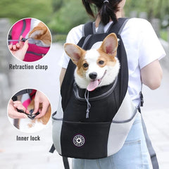 Pet Dog Carrier Backpack: Hands-Free Outdoor Travel Bag
