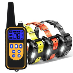 800m Waterproof Anti Bark Dog Training Collar with Remote Control