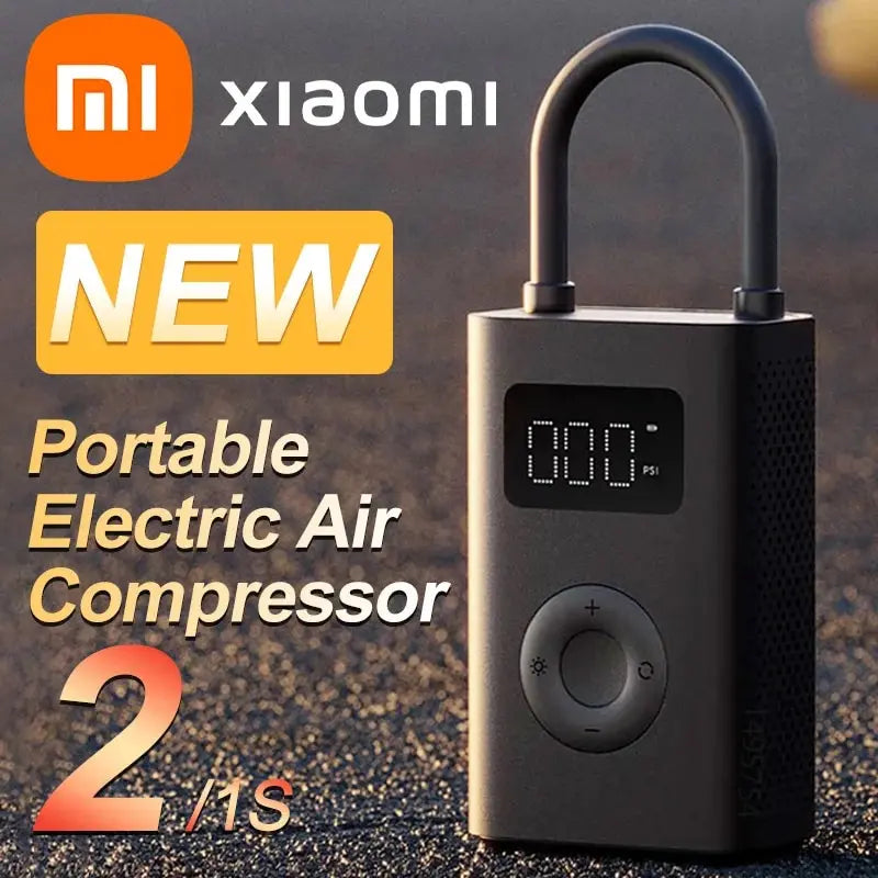 Xiaomi Mijia Air Pump 2: Ultimate Portable Electric Inflator Kit  petlums.com   