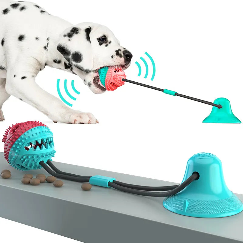 Interactive Dog Toy for Large Breeds: Teeth Cleaning, Anxiety Relief, Slow Feeder  petlums.com   