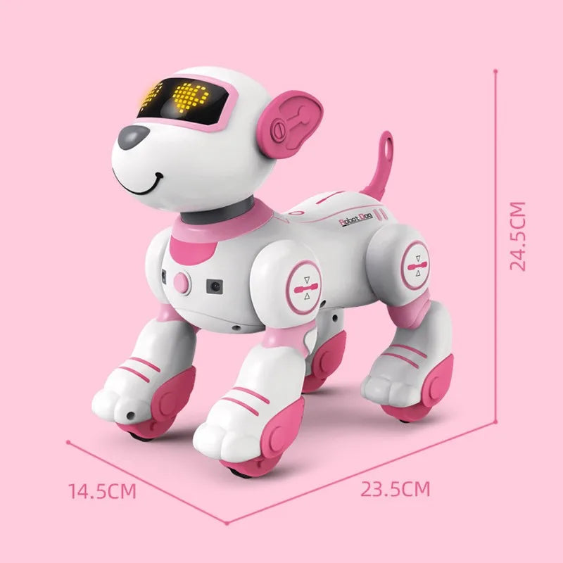 Intelligent Robot Dog Toy: Interactive Stunt Walking Dancing Pet  petlums.com   