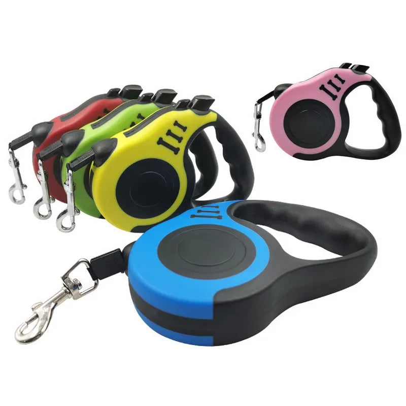 Retractable Dog Leash: Freedom & Control for Small to Large Dogs  petlums.com   