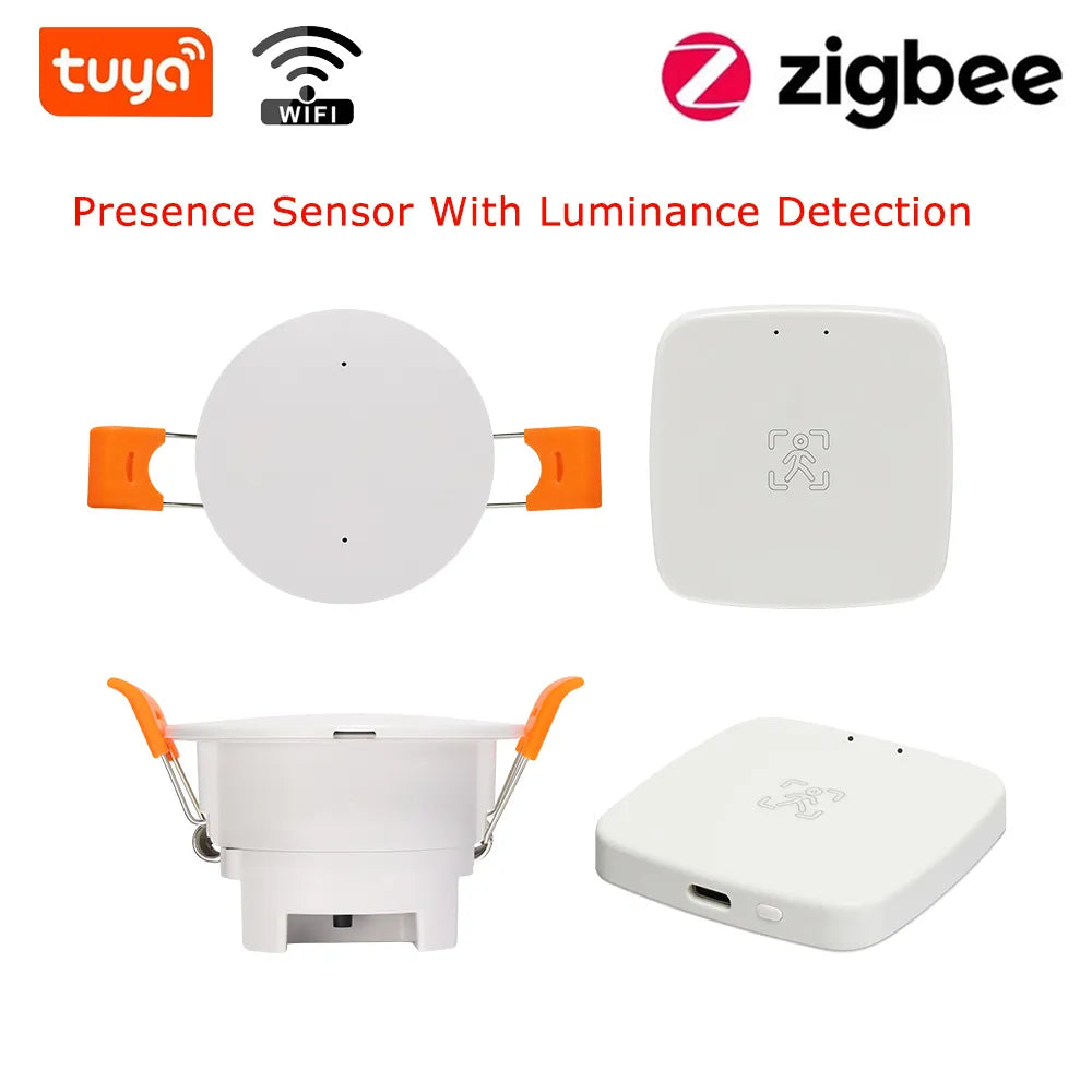 Smart Life Zigbee Presence & Motion Sensor with Radar & Luminance Detection  petlums.com   