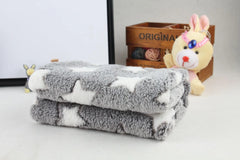 Cozy Coral Fleece Pet Blanket: Soft, Washable Bed Mat for Small Animals