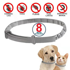 Flea and Tick Protection Collar for Dogs and Cats